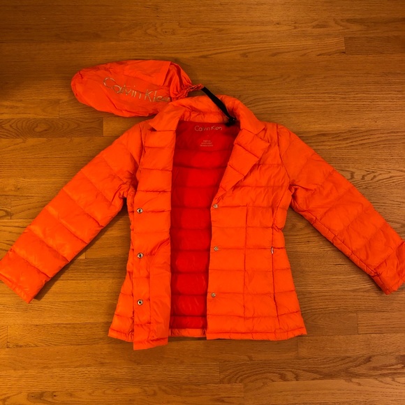 NEW Calvin Klein Packable Down Jacket - Picture 3 of 4